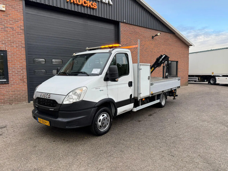 Iveco 50c14 Erdgas/CNG Hiab kran/crane Pritsche - الشاحنات الصغيرة المسطحة: صور 1 Iveco 50c14 Erdgas/CNG Hiab kran/crane Pritsche - الشاحنات الصغيرة المسطحة: صور 1