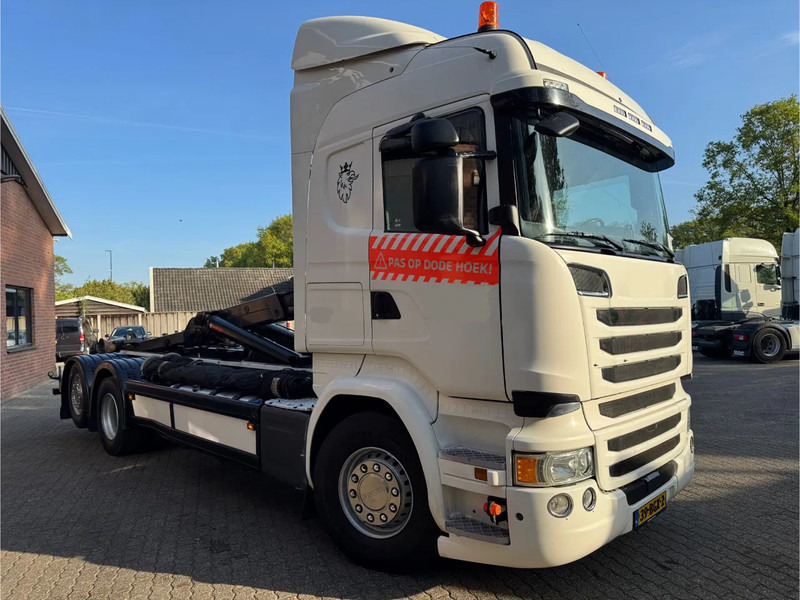 Scania R450 6X2 25T HIAB Haakarm Hooklift Remote, NL Truck! - شاحنة ذات الخطاف: صور 2 Scania R450 6X2 25T HIAB Haakarm Hooklift Remote, NL Truck! - شاحنة ذات الخطاف: صور 2