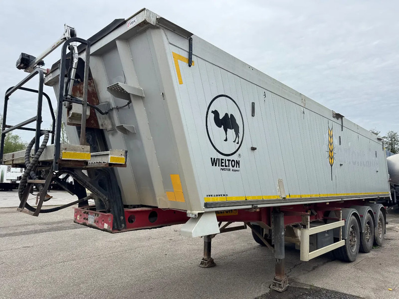 Wielton 45m3 Kipper Liftas Automatisch afdekzeil SAF Schijfremmen APK 12-2025 - قلابة نصف مقطورة: صور 1 Wielton 45m3 Kipper Liftas Automatisch afdekzeil SAF Schijfremmen APK 12-2025 - قلابة نصف مقطورة: صور 1