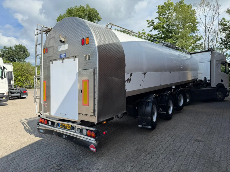 Lako T344-RMO RVS/Edelstahl Melk/Milch/Food/Lebensmittel 2X Stuuras - نصف مقطورة صهريج: صور 3 Lako T344-RMO RVS/Edelstahl Melk/Milch/Food/Lebensmittel 2X Stuuras - نصف مقطورة صهريج: صور 3