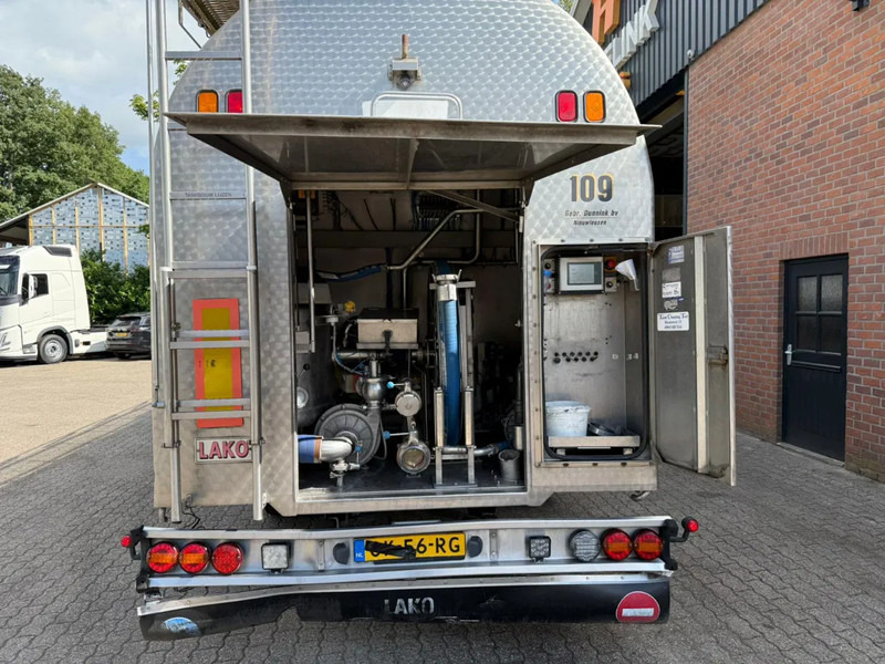 Lako T344-RMO RVS/Edelstahl Melk/Milch/Food/Lebensmittel 2X Stuuras - نصف مقطورة صهريج: صور 4 Lako T344-RMO RVS/Edelstahl Melk/Milch/Food/Lebensmittel 2X Stuuras - نصف مقطورة صهريج: صور 4