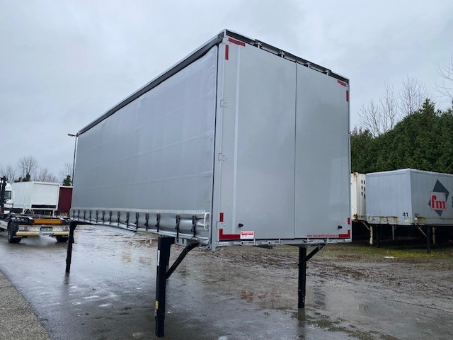 Krone BDF-System 7.450 mm lang, LACK NEU in weißaluminium - جسم السيارة - بغطاء جانبي: صور 2 Krone BDF-System 7.450 mm lang, LACK NEU in weißaluminium - جسم السيارة - بغطاء جانبي: صور 2