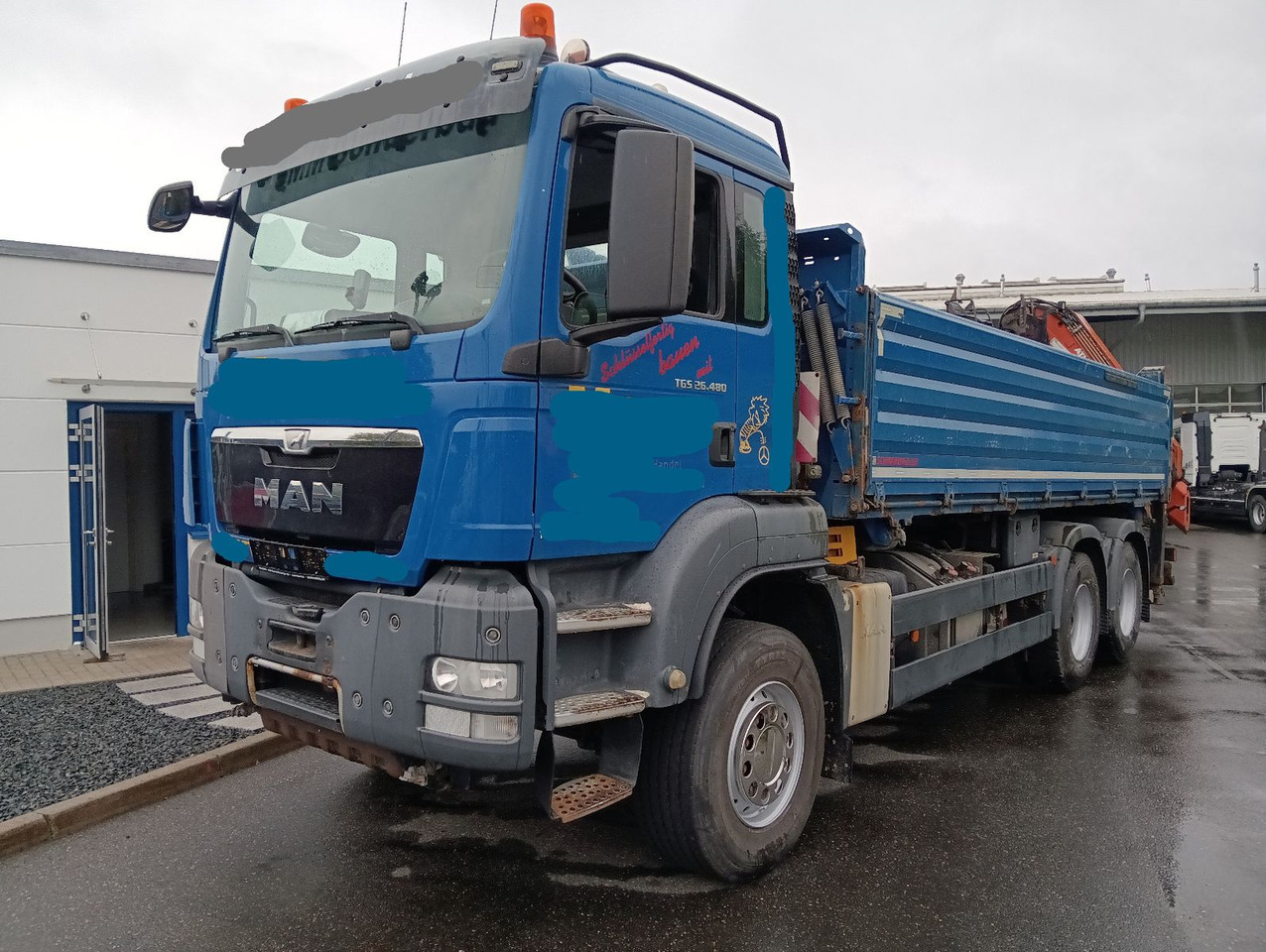 MAN TGS 26:480 6x4 EURO5 ATLAS 240.2E-A4 3-S-Kipper - قلابات, شاحنة كرين: صور 1 MAN TGS 26:480 6x4 EURO5 ATLAS 240.2E-A4 3-S-Kipper - قلابات, شاحنة كرين: صور 1