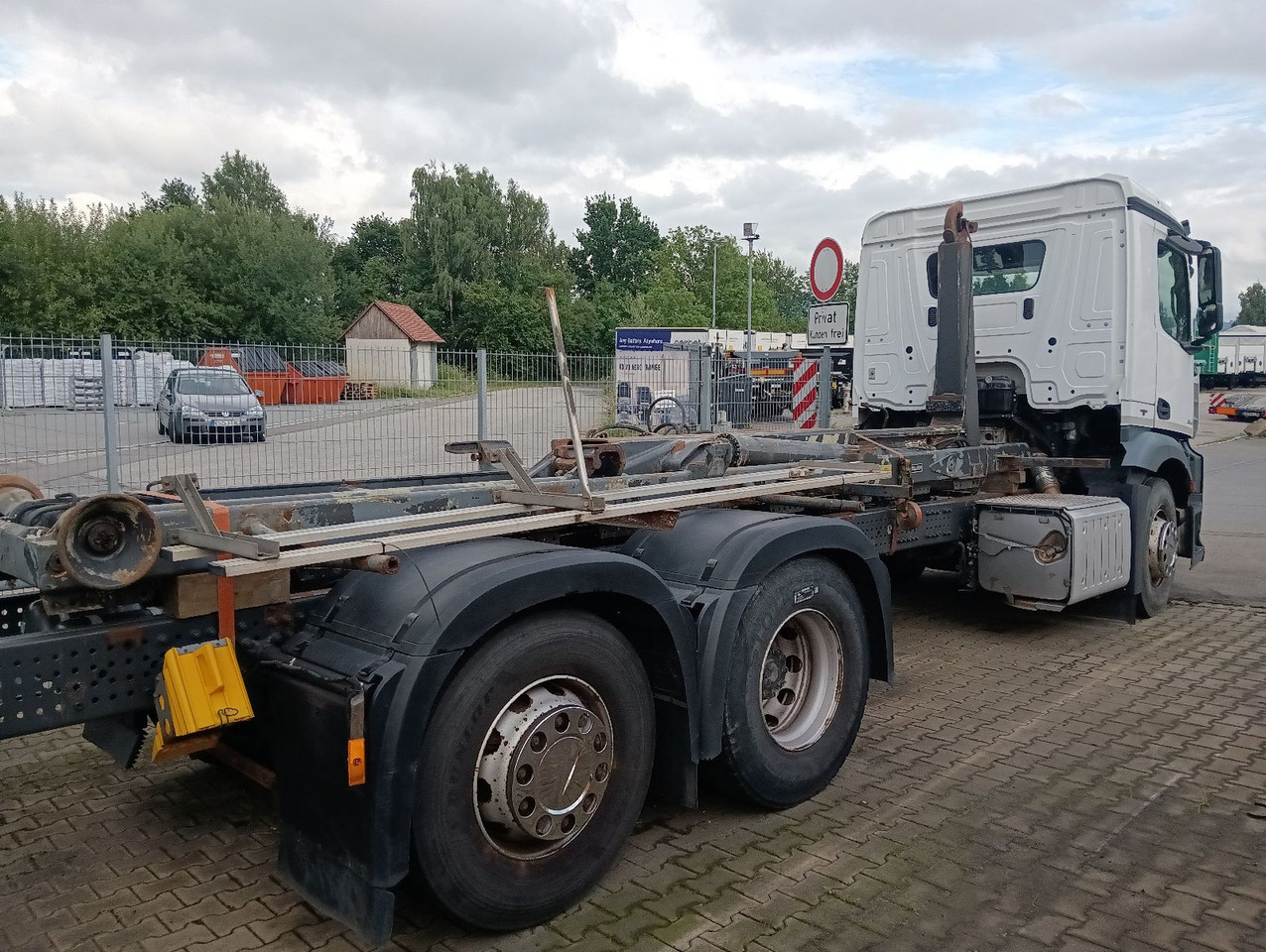 Mercedes-Benz 2545 6x2 Lenk/Lift MEILLER RK2070 Luft/Luft - الشاسيه شاحنة: صور 4 Mercedes-Benz 2545 6x2 Lenk/Lift MEILLER RK2070 Luft/Luft - الشاسيه شاحنة: صور 4