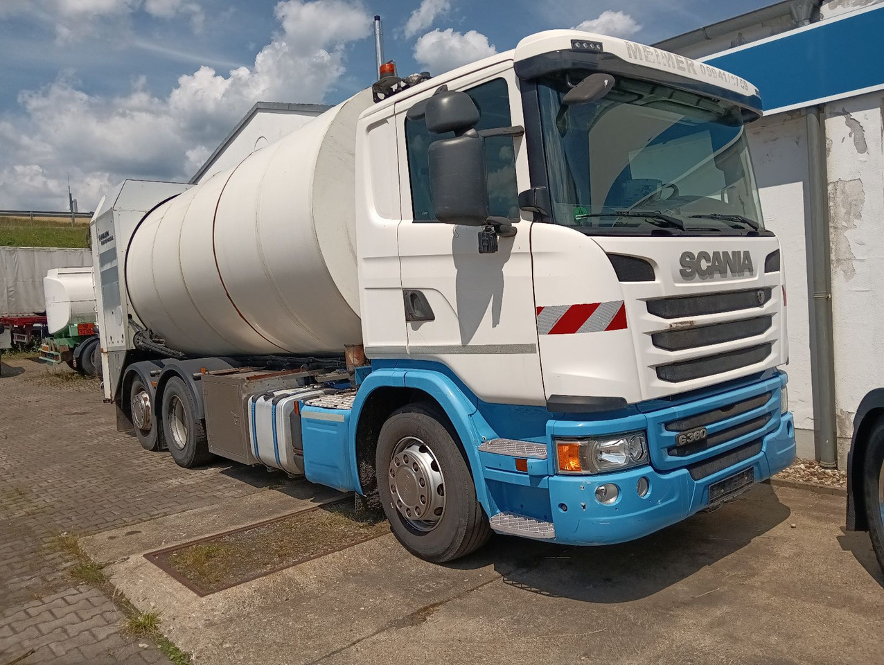 Scania G360 6x2 RETARDER FAUN ROTOPRESS 521L Zöller 230 - شاحنة القمامة: صور 1 Scania G360 6x2 RETARDER FAUN ROTOPRESS 521L Zöller 230 - شاحنة القمامة: صور 1