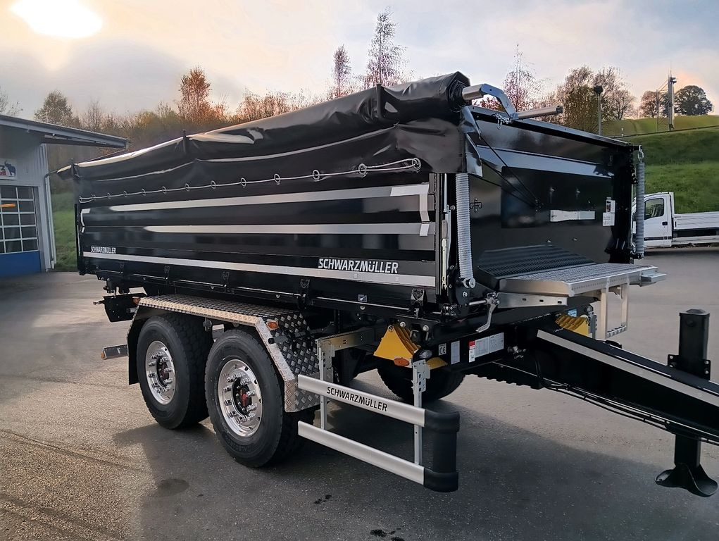 Schwarzmüller 2-A Tandem 3-Seitenkipper VollausstattungAlufelg - قلابة مقطورة: صور 2 Schwarzmüller 2-A Tandem 3-Seitenkipper VollausstattungAlufelg - قلابة مقطورة: صور 2