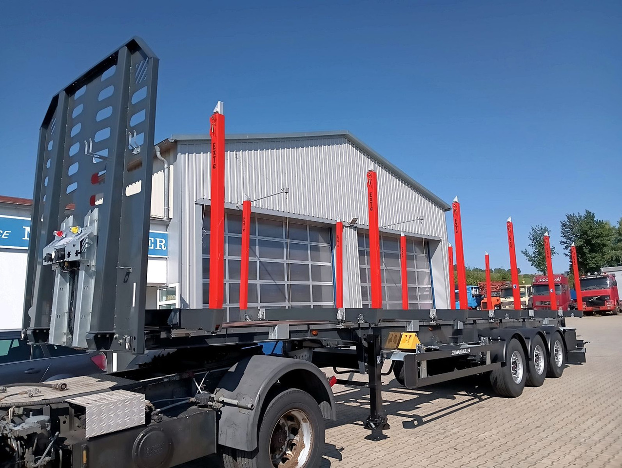 Schwarzmüller 3-A Rungensattel 6xExte144S 5560kg NEU sofort Schwarzmüller 3-A Rungensattel 6xExte144S 5560kg NEU sofort - نصف مقطورة اخشاب: صور 3 Schwarzmüller 3-A Rungensattel 6xExte144S 5560kg NEU sofort Schwarzmüller 3-A Rungensattel 6xExte144S 5560kg NEU sofort - نصف مقطورة اخشاب: صور 3