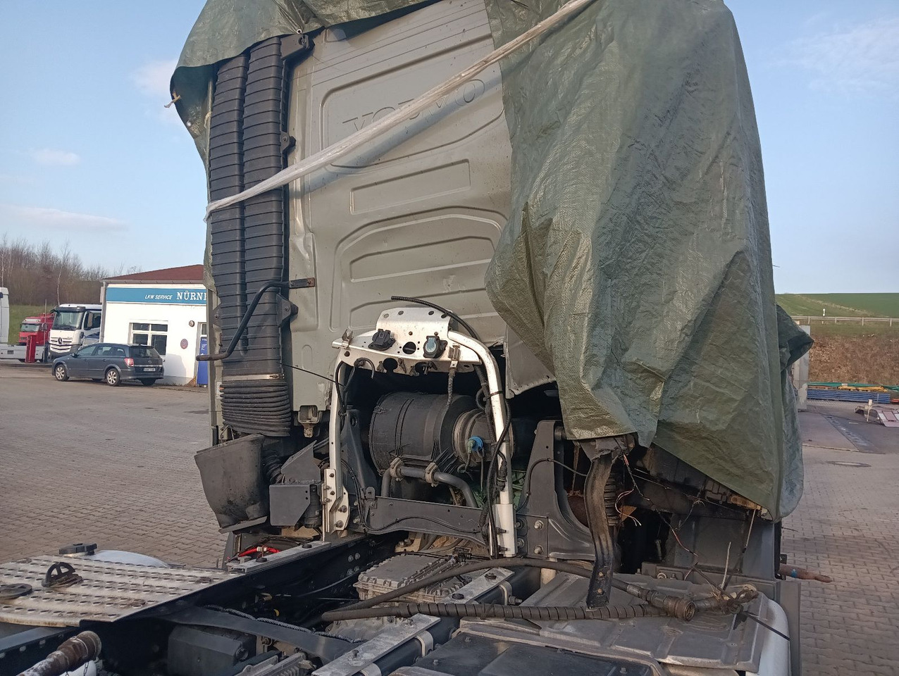 Volvo FH 500 Globe CRAWLER Hydr.,Luft/Luft Motor läuft - شاحنة جرار: صور 5 Volvo FH 500 Globe CRAWLER Hydr.,Luft/Luft Motor läuft - شاحنة جرار: صور 5