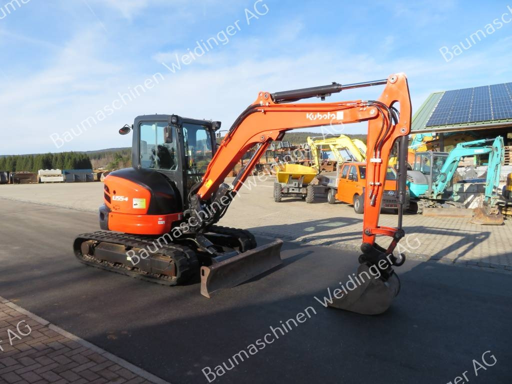 Kubota U 55-4 - حفارة مصغرة: صور 1 Kubota U 55-4 - حفارة مصغرة: صور 1