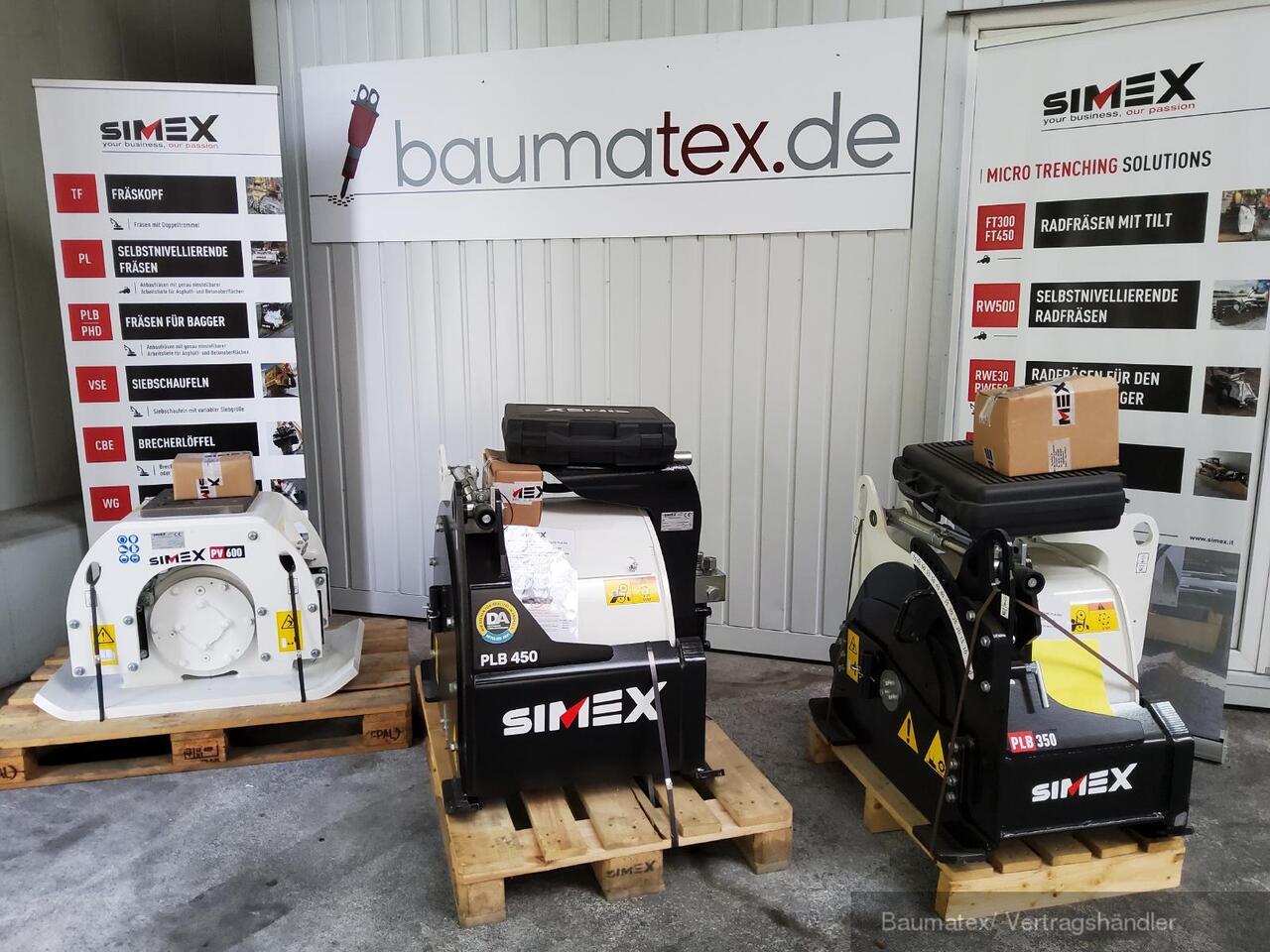 Simex PLB350/ 450 für Bagger von 6,5- 15to. - ماكينات لصقل الأسفلت: صور 1 Simex PLB350/ 450 für Bagger von 6,5- 15to. - ماكينات لصقل الأسفلت: صور 1