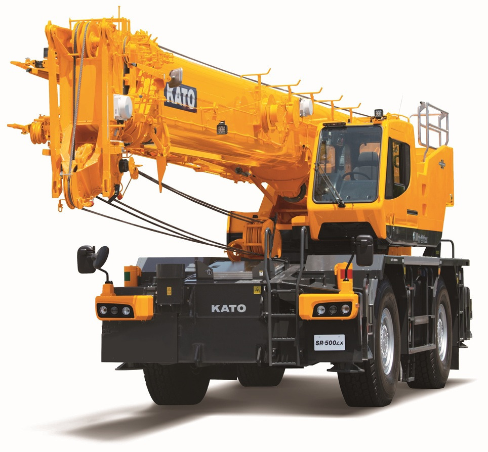 KATO SR-500Lx - 51 Ton Rough Terrain Crane with 13.7 Meter Fully Hydraulic Fly Jib - رافعة الطرق الوعرة: صور 1 KATO SR-500Lx - 51 Ton Rough Terrain Crane with 13.7 Meter Fully Hydraulic Fly Jib - رافعة الطرق الوعرة: صور 1
