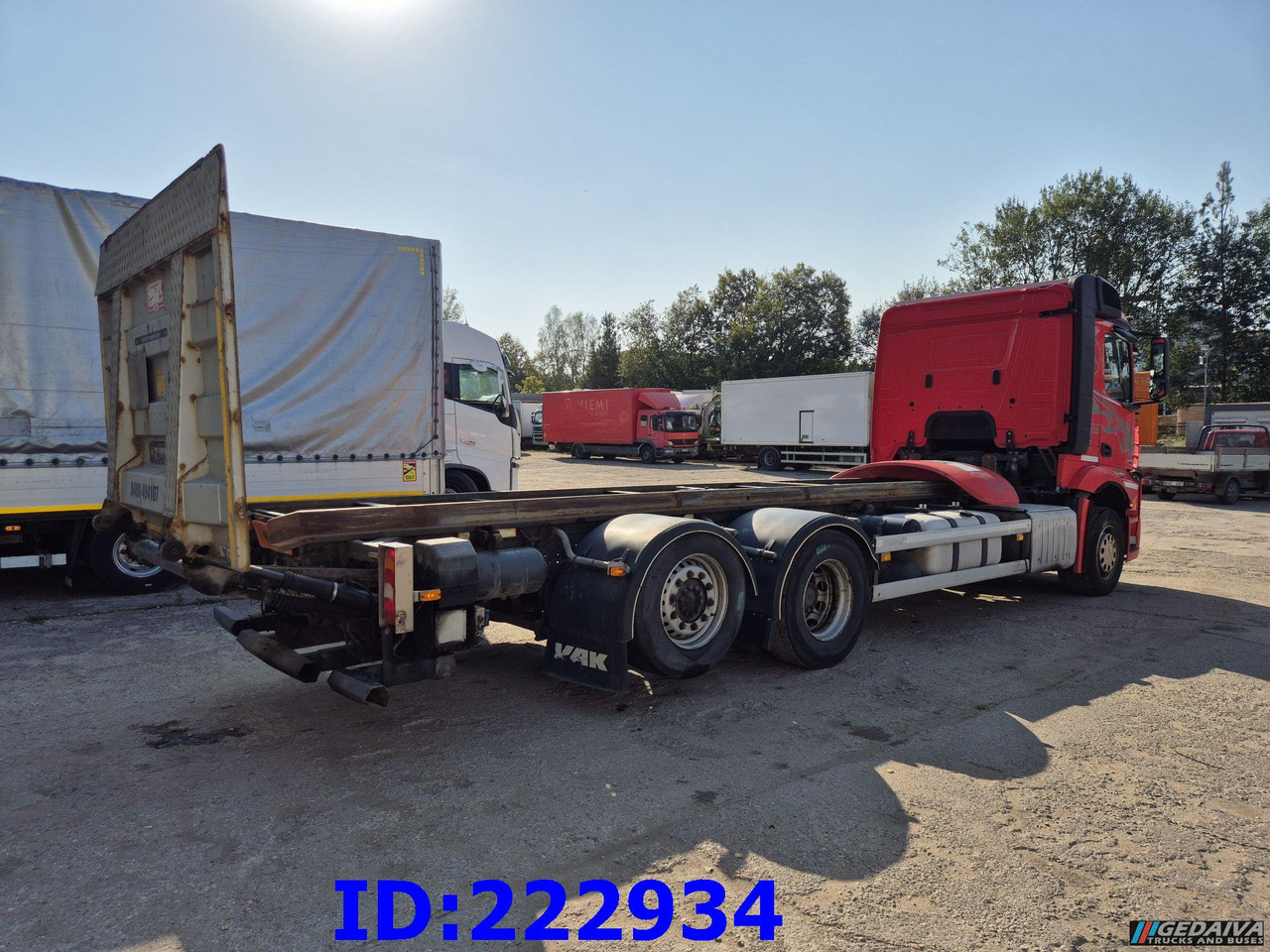 MERCEDES-BENZ Actros 2545 6x2 Euro5 - الشاسيه شاحنة: صور 5 MERCEDES-BENZ Actros 2545 6x2 Euro5 - الشاسيه شاحنة: صور 5