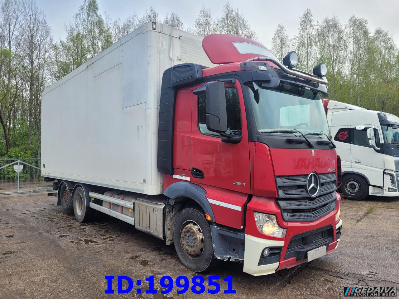 MERCEDES-BENZ Actros 2551 6x2 Euro5 - بصندوق مغلق شاحنة: صور 4 MERCEDES-BENZ Actros 2551 6x2 Euro5 - بصندوق مغلق شاحنة: صور 4