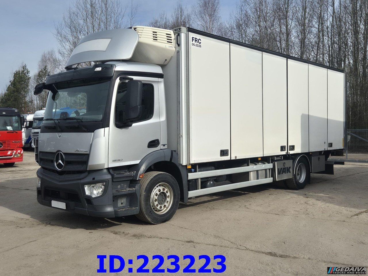 MERCEDES-BENZ Antos 1830 FRC Euro6 - مبردة شاحنة: صور 1 MERCEDES-BENZ Antos 1830 FRC Euro6 - مبردة شاحنة: صور 1
