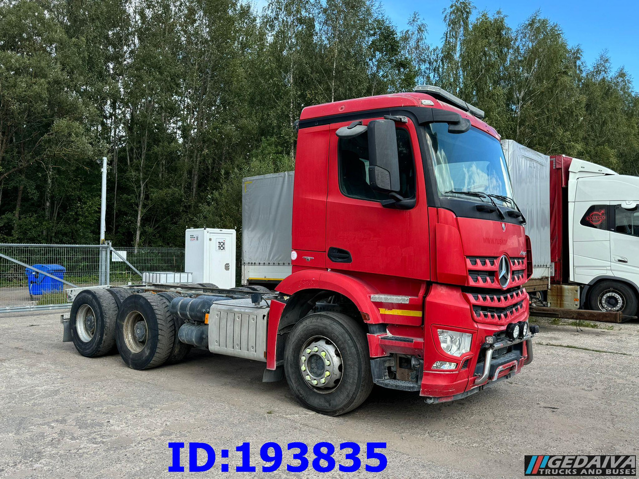 MERCEDES-BENZ Arocs 2840 6x4 Manual Euro6 - الشاسيه شاحنة: صور 4 MERCEDES-BENZ Arocs 2840 6x4 Manual Euro6 - الشاسيه شاحنة: صور 4