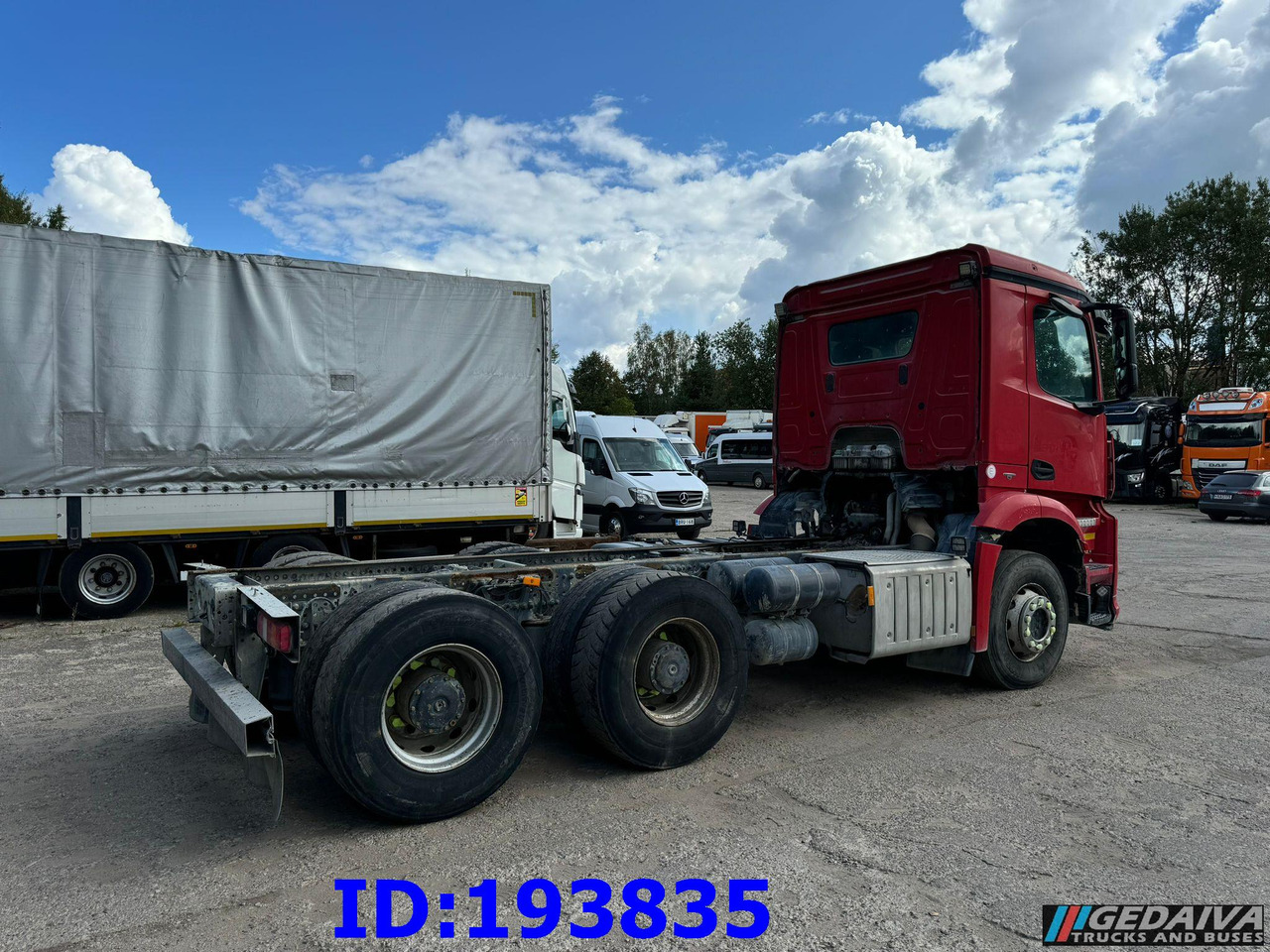 MERCEDES-BENZ Arocs 2840 6x4 Manual Euro6 - الشاسيه شاحنة: صور 5 MERCEDES-BENZ Arocs 2840 6x4 Manual Euro6 - الشاسيه شاحنة: صور 5