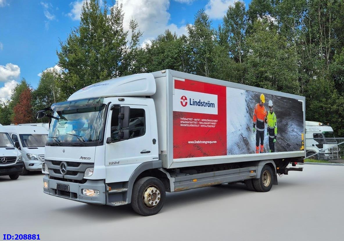 MERCEDES-BENZ Atego 1224 - بصندوق مغلق شاحنة: صور 1 MERCEDES-BENZ Atego 1224 - بصندوق مغلق شاحنة: صور 1