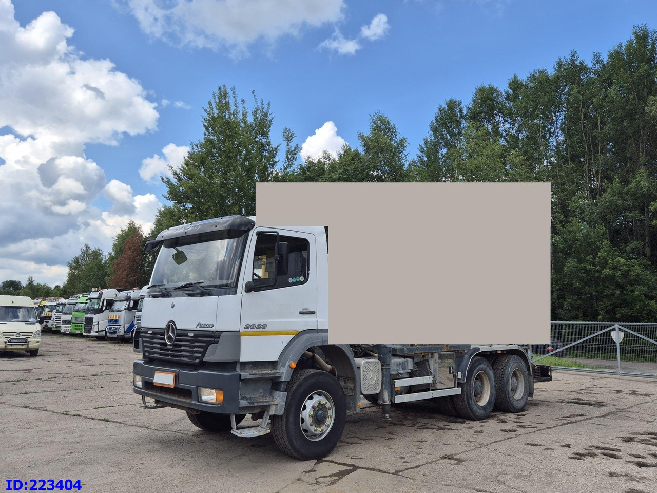MERCEDES-BENZ Atego 2628 6x4 Full steel - الشاسيه شاحنة: صور 1 MERCEDES-BENZ Atego 2628 6x4 Full steel - الشاسيه شاحنة: صور 1