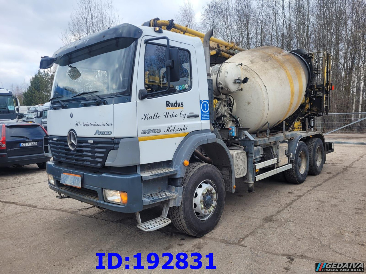 MERCEDES-BENZ Atego 2628 6x4 Schwing 17m 9m3 - مضخة خرسانة: صور 4 MERCEDES-BENZ Atego 2628 6x4 Schwing 17m 9m3 - مضخة خرسانة: صور 4