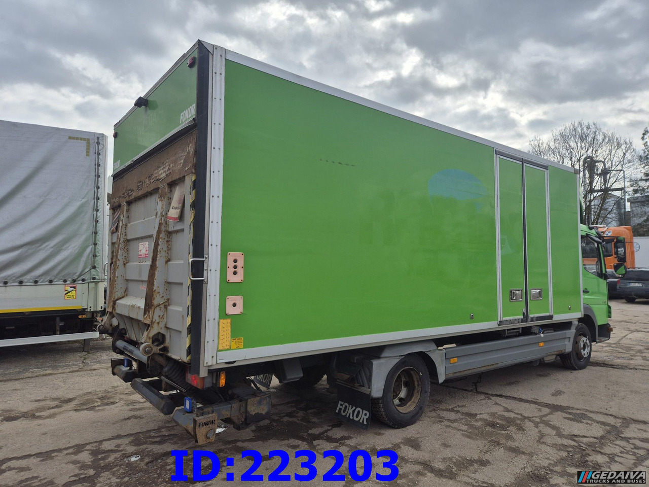 MERCEDES-BENZ Atego 818 4x2 Euro5 Manual - بصندوق مغلق شاحنة: صور 5 MERCEDES-BENZ Atego 818 4x2 Euro5 Manual - بصندوق مغلق شاحنة: صور 5