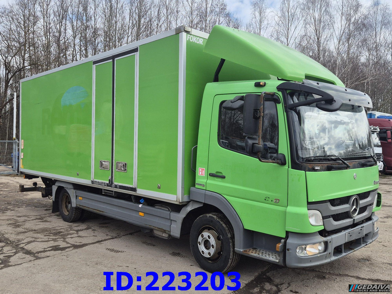 MERCEDES-BENZ Atego 818 4x2 Euro5 Manual - بصندوق مغلق شاحنة: صور 4 MERCEDES-BENZ Atego 818 4x2 Euro5 Manual - بصندوق مغلق شاحنة: صور 4