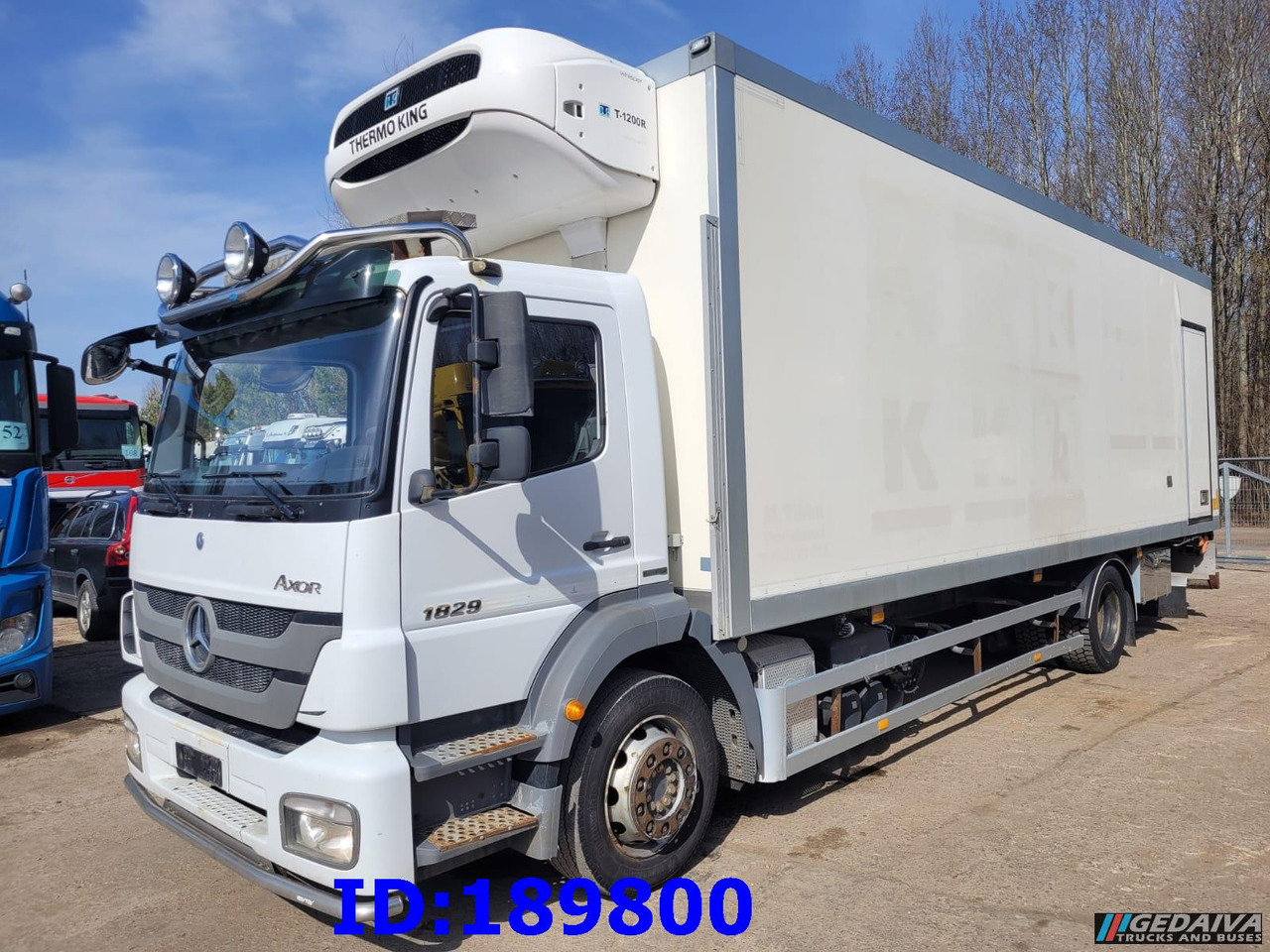 MERCEDES-BENZ Axor 1829 Euro5 Manual + Tail lift - مبردة شاحنة: صور 1 MERCEDES-BENZ Axor 1829 Euro5 Manual + Tail lift - مبردة شاحنة: صور 1