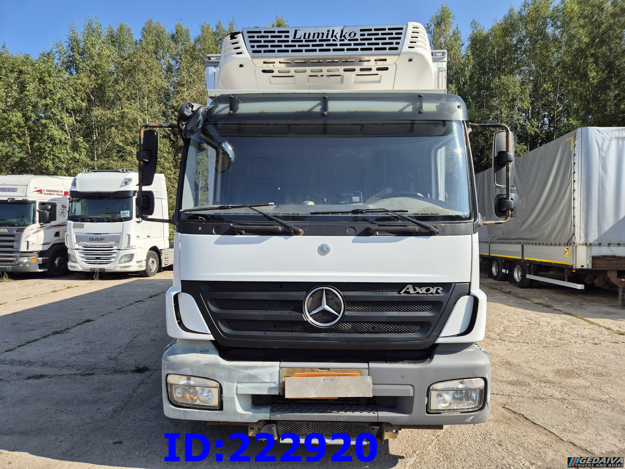 MERCEDES-BENZ Axor 1829 Manual + Tail lift - مبردة شاحنة: صور 2 MERCEDES-BENZ Axor 1829 Manual + Tail lift - مبردة شاحنة: صور 2
