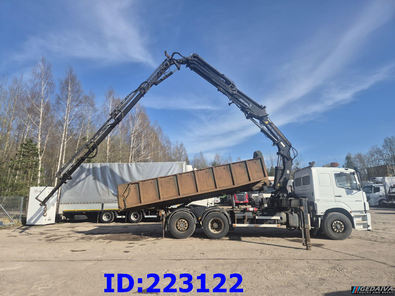 MERCEDES-BENZ Axor 2533 6x2 + Atlas 332.3E Crane - قلابات: صور 5 MERCEDES-BENZ Axor 2533 6x2 + Atlas 332.3E Crane - قلابات: صور 5