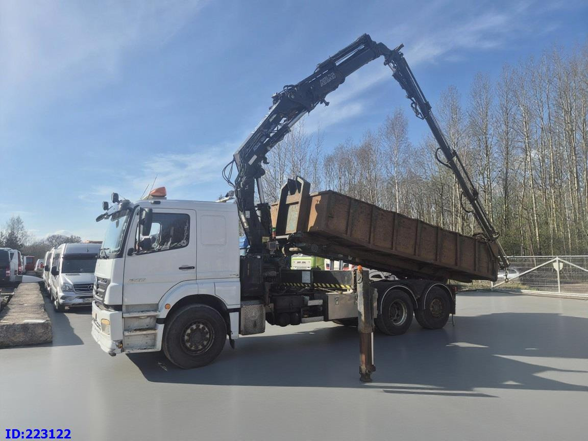 MERCEDES-BENZ Axor 2533 6x2 + Atlas 332.3E Crane - قلابات: صور 1 MERCEDES-BENZ Axor 2533 6x2 + Atlas 332.3E Crane - قلابات: صور 1