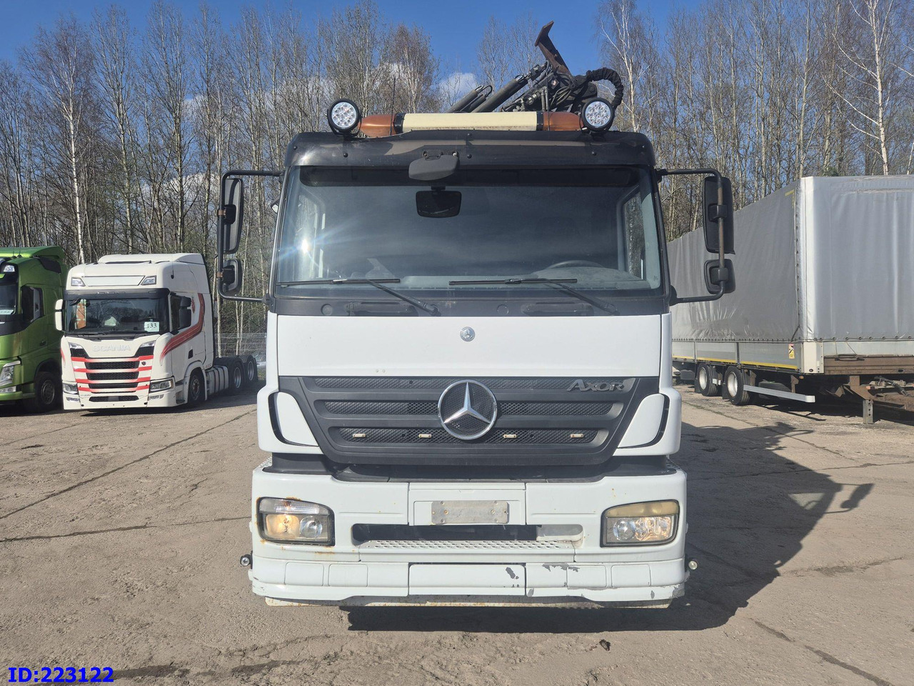 MERCEDES-BENZ Axor 2533 6x2 + Atlas 332.3E Crane - قلابات: صور 2 MERCEDES-BENZ Axor 2533 6x2 + Atlas 332.3E Crane - قلابات: صور 2