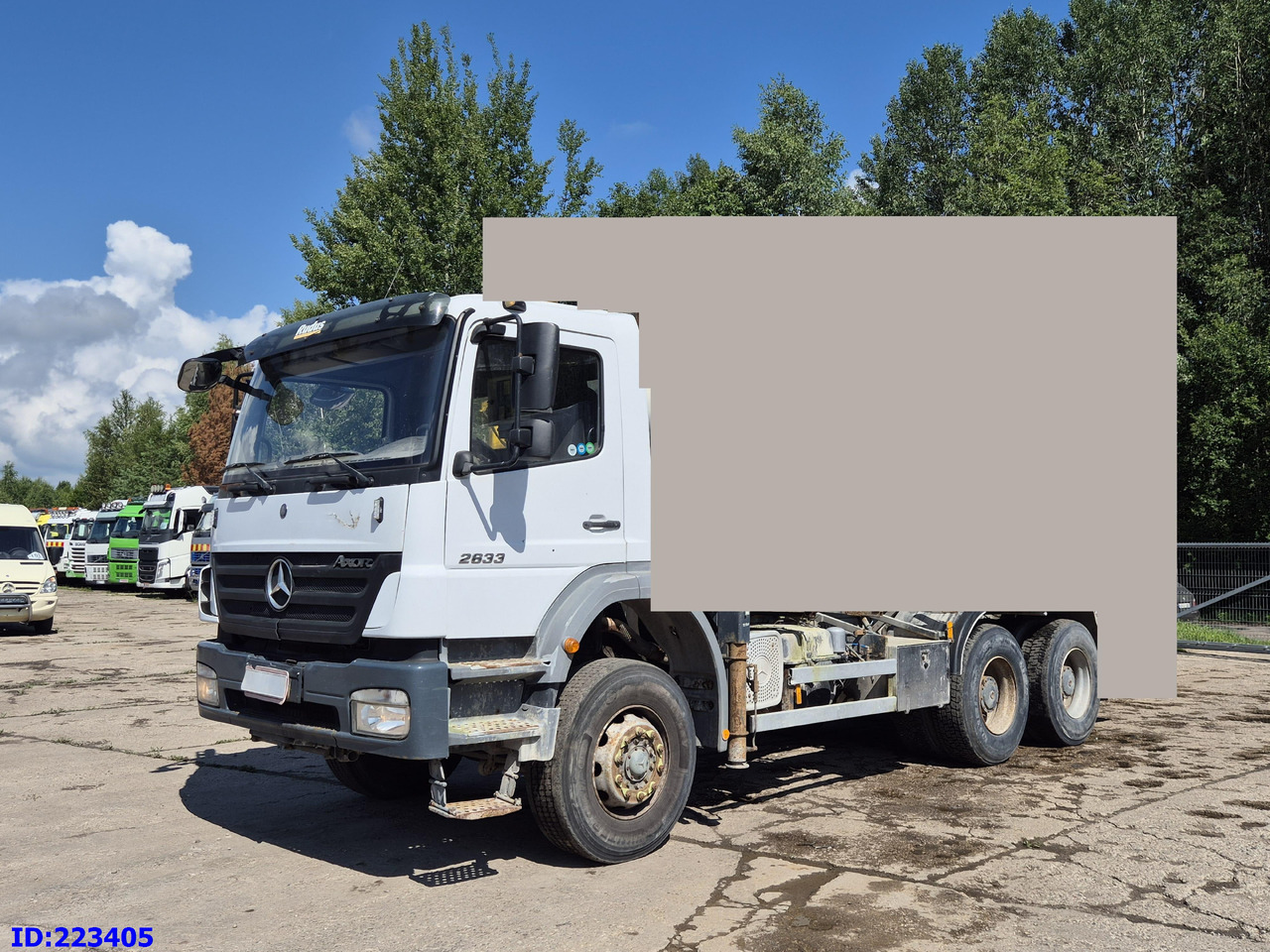 MERCEDES-BENZ Axor 2633 6x4 Full steel - الشاسيه شاحنة: صور 1 MERCEDES-BENZ Axor 2633 6x4 Full steel - الشاسيه شاحنة: صور 1