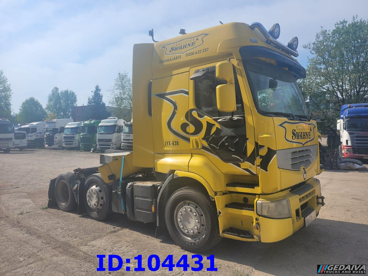 RENAULT Premium 450 6x2 Manual (No gearbox) - شاحنة جرار: صور 1 RENAULT Premium 450 6x2 Manual (No gearbox) - شاحنة جرار: صور 1