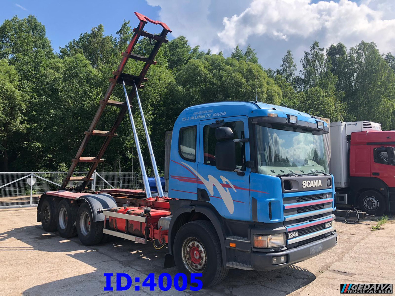 SCANIA 124 400 8x4 - شاحنة - نظام الكابلات: صور 4 SCANIA 124 400 8x4 - شاحنة - نظام الكابلات: صور 4