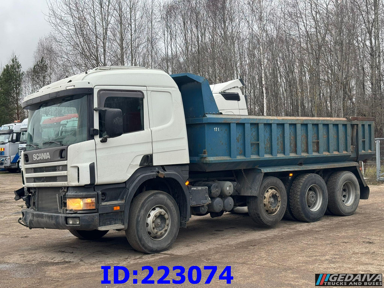 SCANIA 124 8x2 - Manual - Full steel - قلابات: صور 2 SCANIA 124 8x2 - Manual - Full steel - قلابات: صور 2