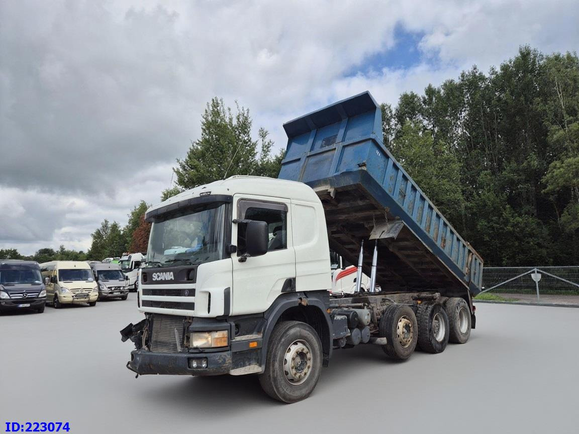 SCANIA 124 8x2 - Manual - Full steel - قلابات: صور 1 SCANIA 124 8x2 - Manual - Full steel - قلابات: صور 1