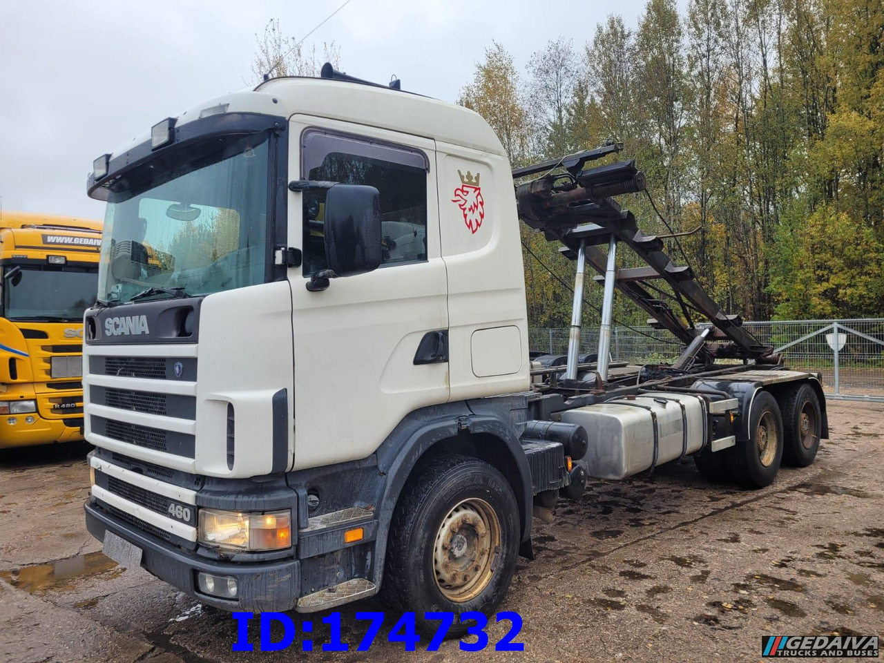 SCANIA 144 - 6x4 - Full Steel - Big Axles - 3 Pedals - شاحنة - نظام الكابلات: صور 1 SCANIA 144 - 6x4 - Full Steel - Big Axles - 3 Pedals - شاحنة - نظام الكابلات: صور 1
