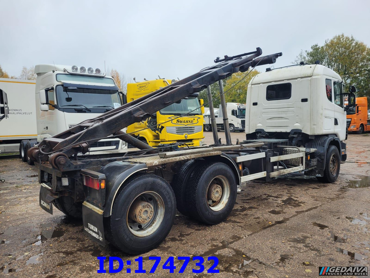 SCANIA 144 - 6x4 - Full Steel - Big Axles - 3 Pedals - شاحنة - نظام الكابلات: صور 5 SCANIA 144 - 6x4 - Full Steel - Big Axles - 3 Pedals - شاحنة - نظام الكابلات: صور 5