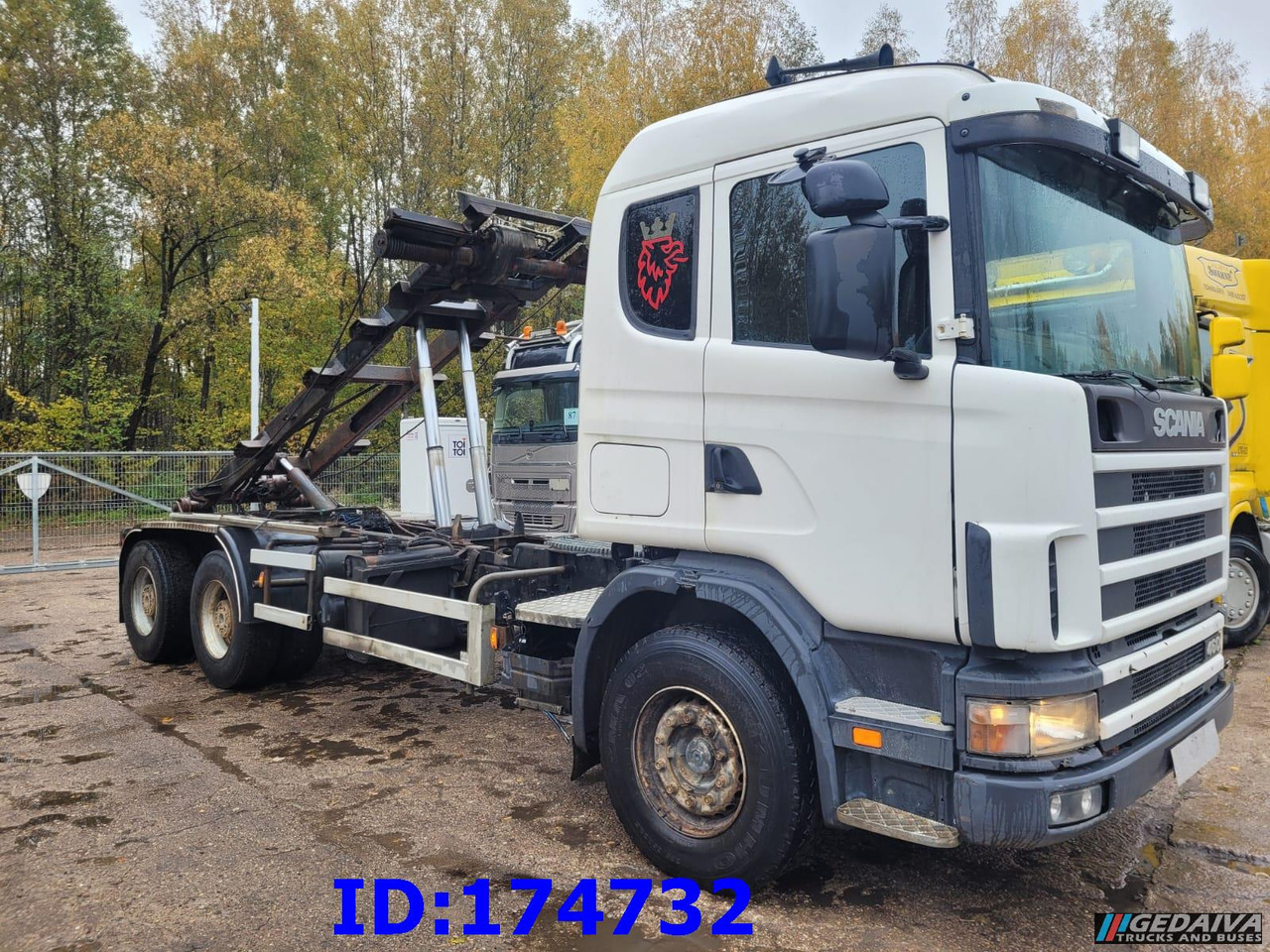 SCANIA 144 - 6x4 - Full Steel - Big Axles - 3 Pedals - شاحنة - نظام الكابلات: صور 4 SCANIA 144 - 6x4 - Full Steel - Big Axles - 3 Pedals - شاحنة - نظام الكابلات: صور 4