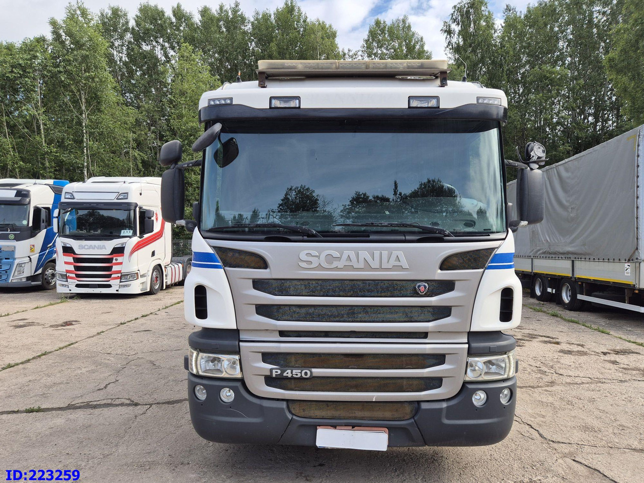 SCANIA P450 6x2 Steering axle Euro6 + PM 13.5SP - شاحنات مسطحة: صور 2 SCANIA P450 6x2 Steering axle Euro6 + PM 13.5SP - شاحنات مسطحة: صور 2