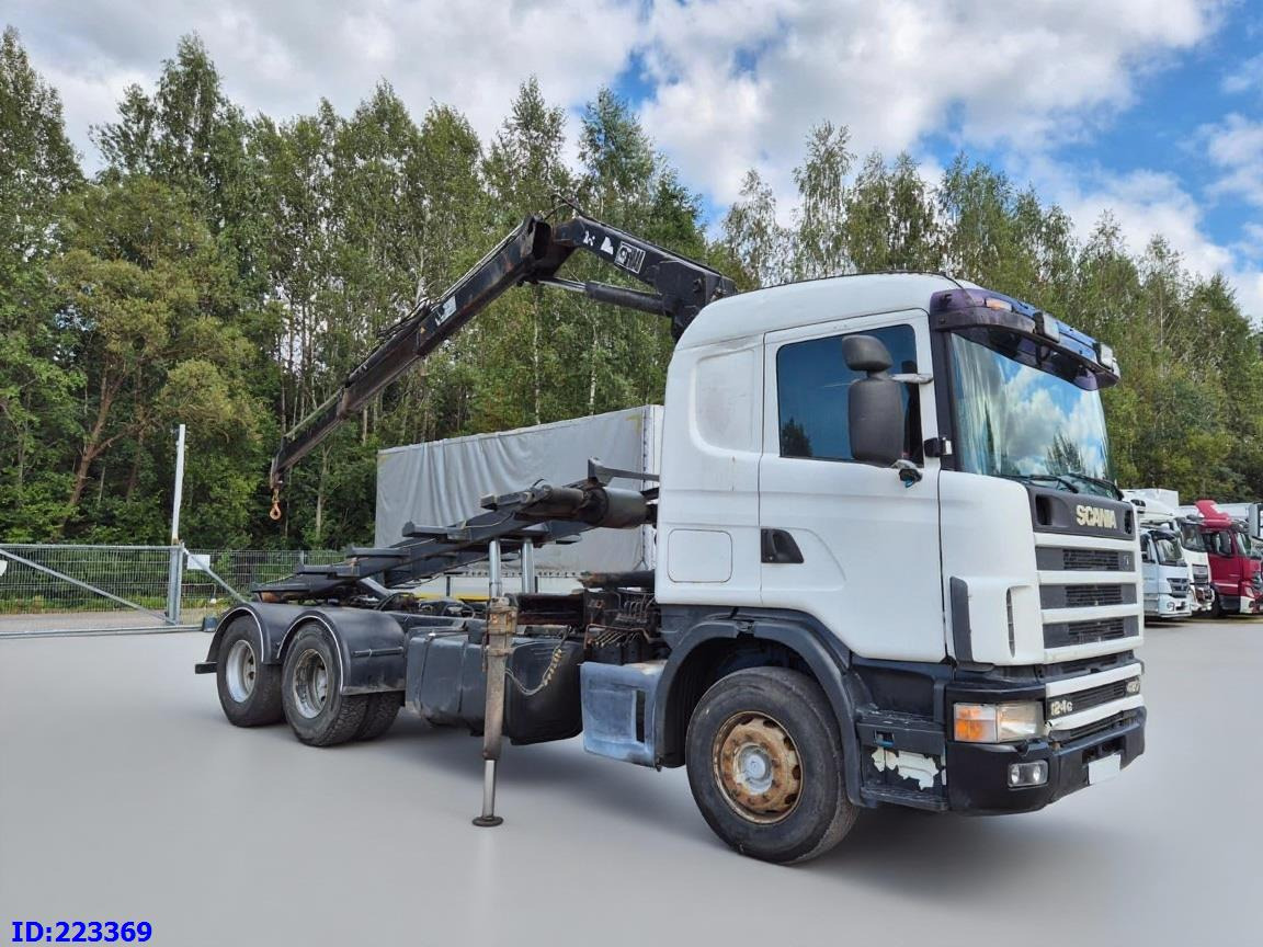 SCANIA R124 420 + Crane HIAB 140AW - قلابات: صور 4 SCANIA R124 420 + Crane HIAB 140AW - قلابات: صور 4