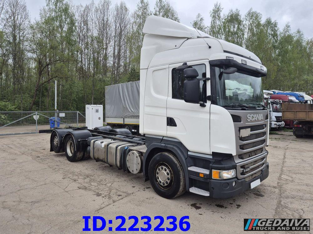 SCANIA R480 6X2 Steering axle - الشاسيه شاحنة: صور 4 SCANIA R480 6X2 Steering axle - الشاسيه شاحنة: صور 4