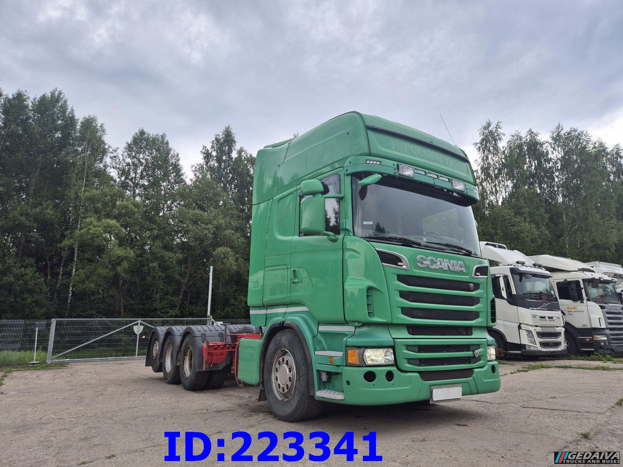 SCANIA R620 - 8x4 - Steering axle - Retarder - الشاسيه شاحنة: صور 4 SCANIA R620 - 8x4 - Steering axle - Retarder - الشاسيه شاحنة: صور 4