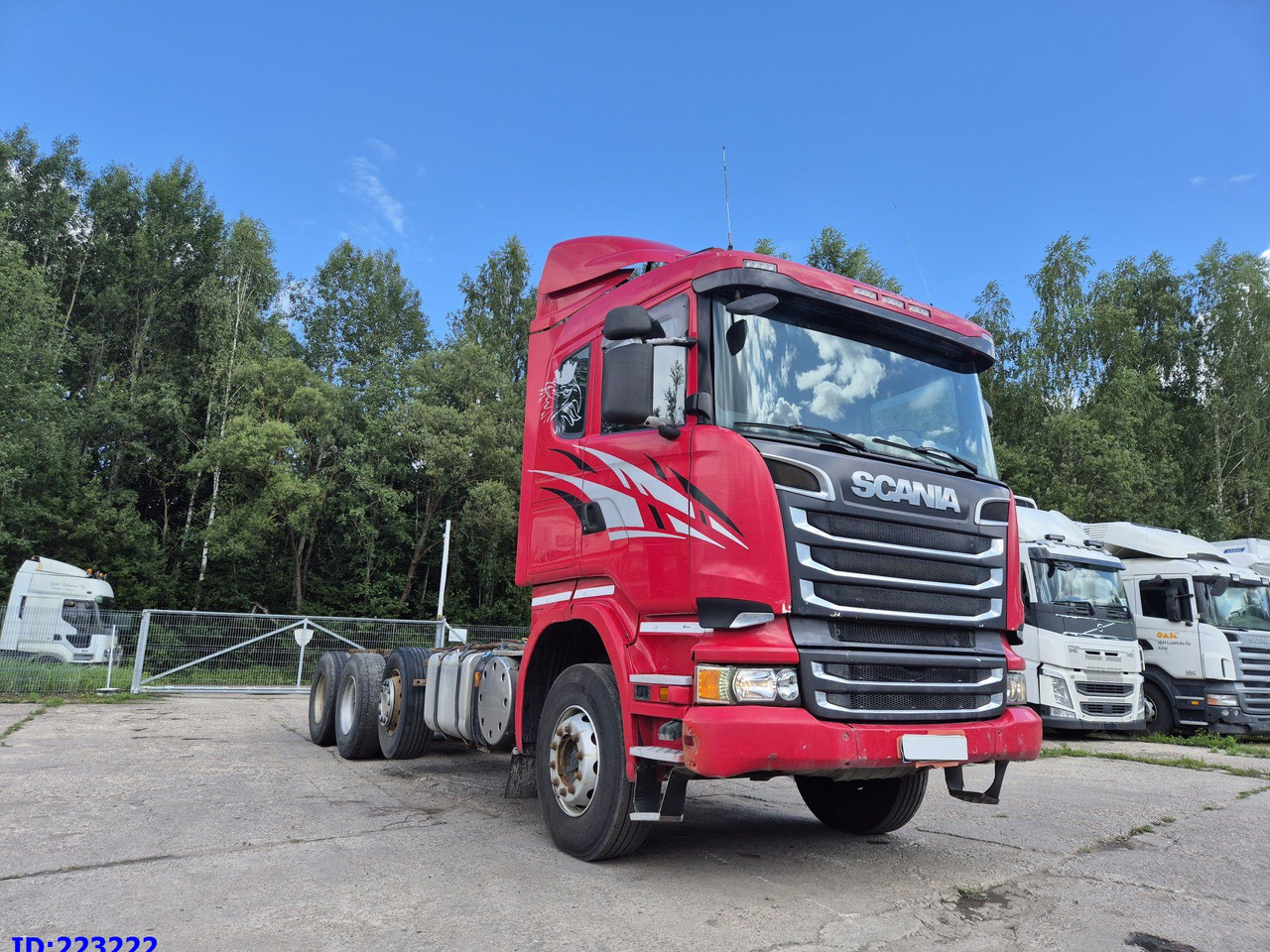 SCANIA R620 - 8x4 - Steering axle - الشاسيه شاحنة: صور 4 SCANIA R620 - 8x4 - Steering axle - الشاسيه شاحنة: صور 4