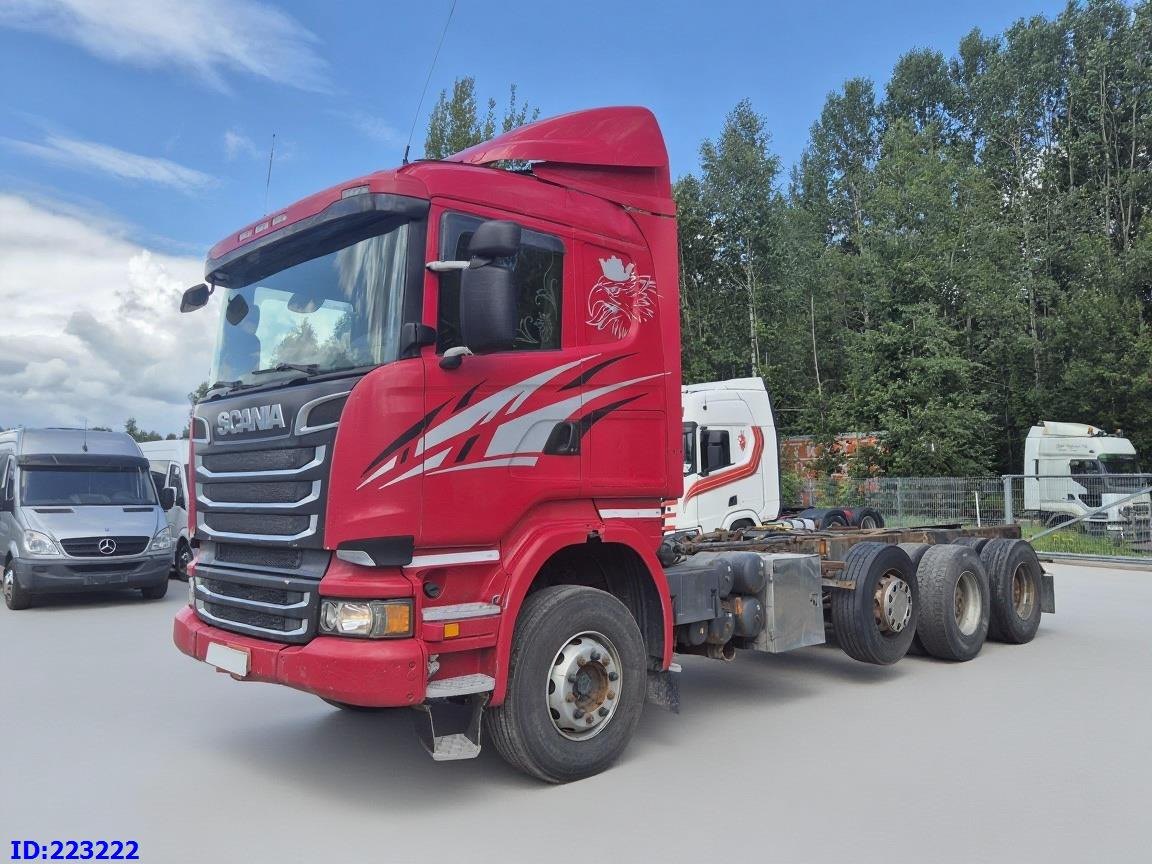SCANIA R620 - 8x4 - Steering axle - الشاسيه شاحنة: صور 1 SCANIA R620 - 8x4 - Steering axle - الشاسيه شاحنة: صور 1