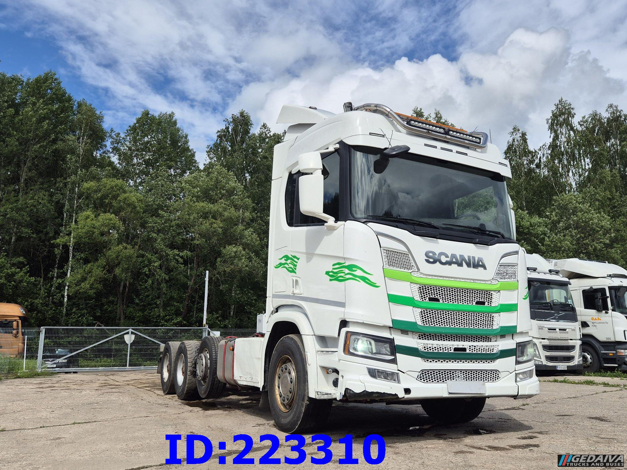 SCANIA R650 V8 8x4 BIG AXLES - الشاسيه شاحنة: صور 4 SCANIA R650 V8 8x4 BIG AXLES - الشاسيه شاحنة: صور 4