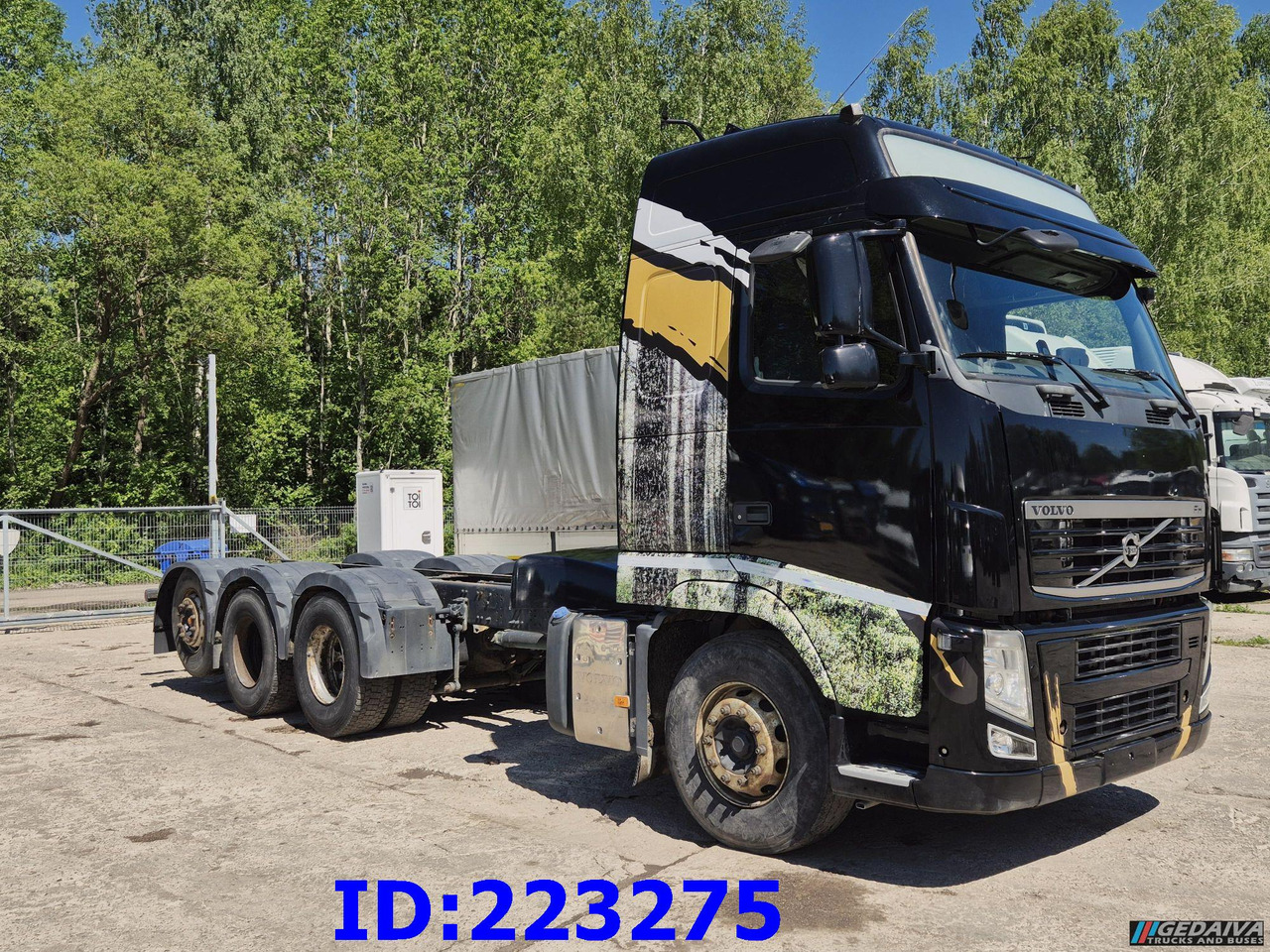 VOLVO FH13 540HP 8X4 (Steering axle) RETARDER - الشاسيه شاحنة: صور 4 VOLVO FH13 540HP 8X4 (Steering axle) RETARDER - الشاسيه شاحنة: صور 4