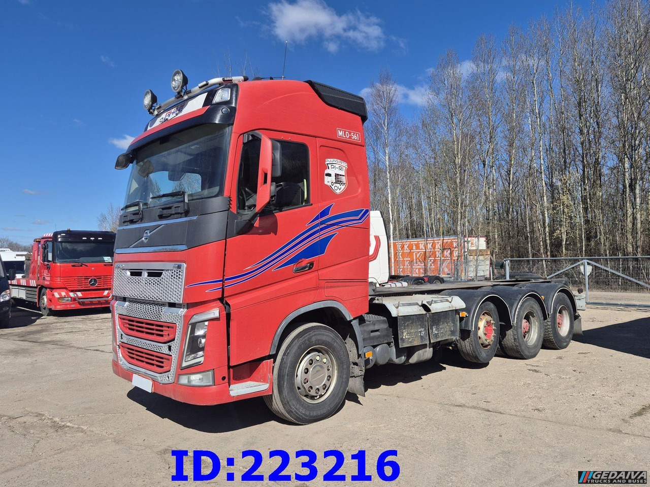 VOLVO FH16 700HP 8X4 Big axle - الشاسيه شاحنة: صور 1 VOLVO FH16 700HP 8X4 Big axle - الشاسيه شاحنة: صور 1