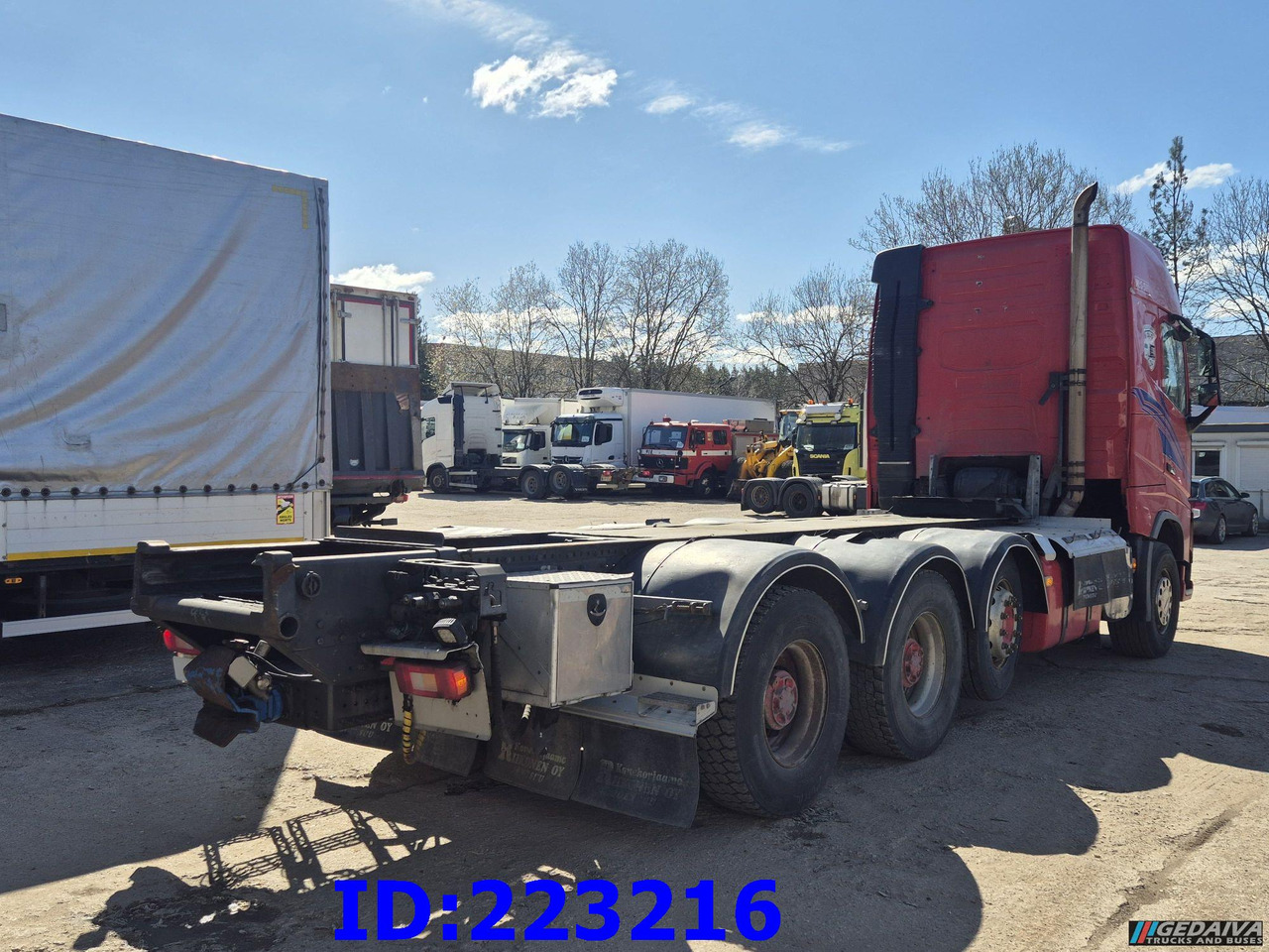 VOLVO FH16 700HP 8X4 Big axle - الشاسيه شاحنة: صور 5 VOLVO FH16 700HP 8X4 Big axle - الشاسيه شاحنة: صور 5