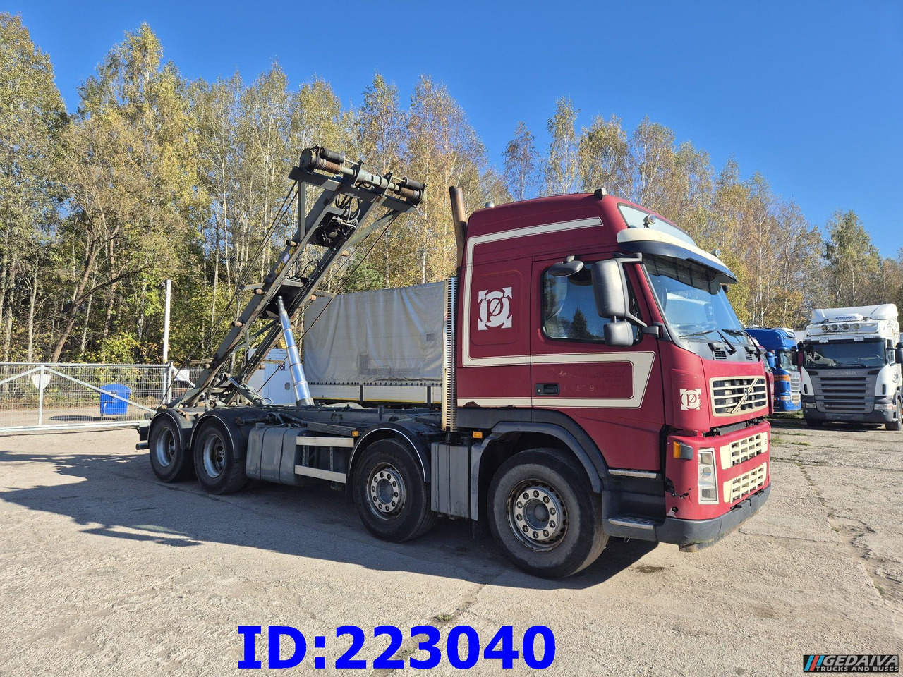 VOLVO FM12 420HP 8x2 - شاحنة - نظام الكابلات: صور 4 VOLVO FM12 420HP 8x2 - شاحنة - نظام الكابلات: صور 4