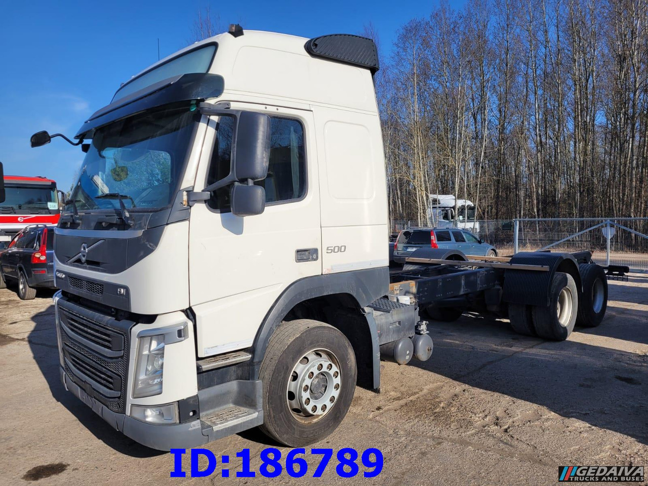 VOLVO FM13 500HP 6x2 - الشاسيه شاحنة: صور 1 VOLVO FM13 500HP 6x2 - الشاسيه شاحنة: صور 1